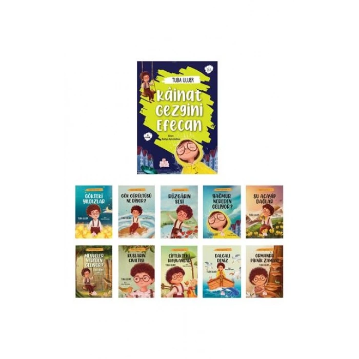 Kainat Gezgini Efecan 10 Kitap-Tuba Uluer-Nesil Çocuk Yayınları