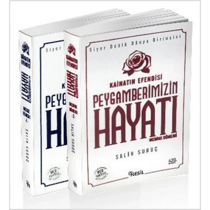 Kainatın Efendisi Peygamberimizin Hayatı 2 Cilt Takım - Salih Suruç - Nesil Yayınları