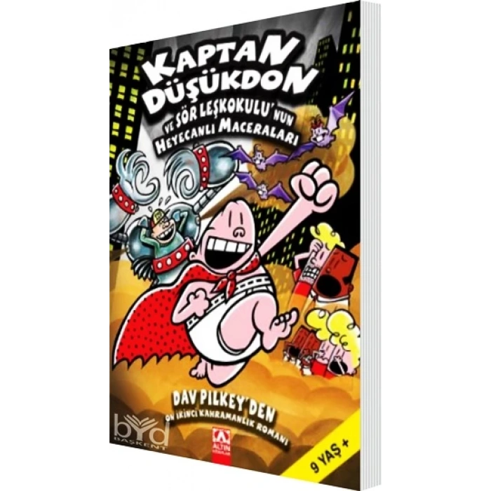 Kaptan Düşükdon 12- Ve Sör Leş Kokulunun Heycanlı Maceları-Dav Pilkey-Altın Kitaplar