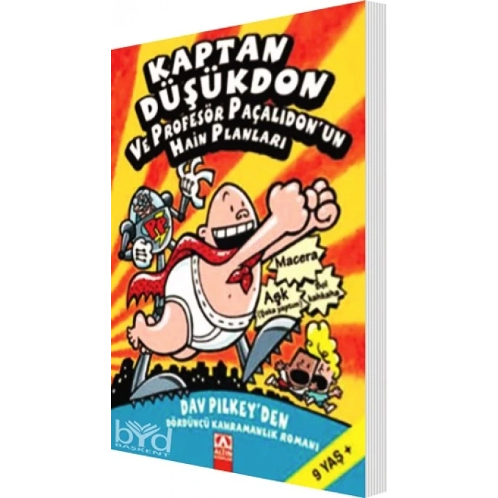 Kaptan Düşükdon 4-Profesör Paçalı-Altın Kitaplar