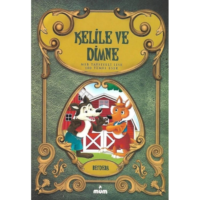 Kelile ve Dimne - Beydeba - Mum Yayınları