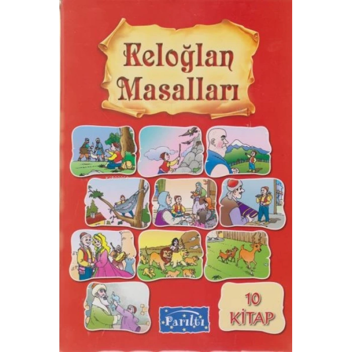 Keloğlan Masalları 10lu -1.Sınıf Hikaye Seti- Parıltı Yayınları