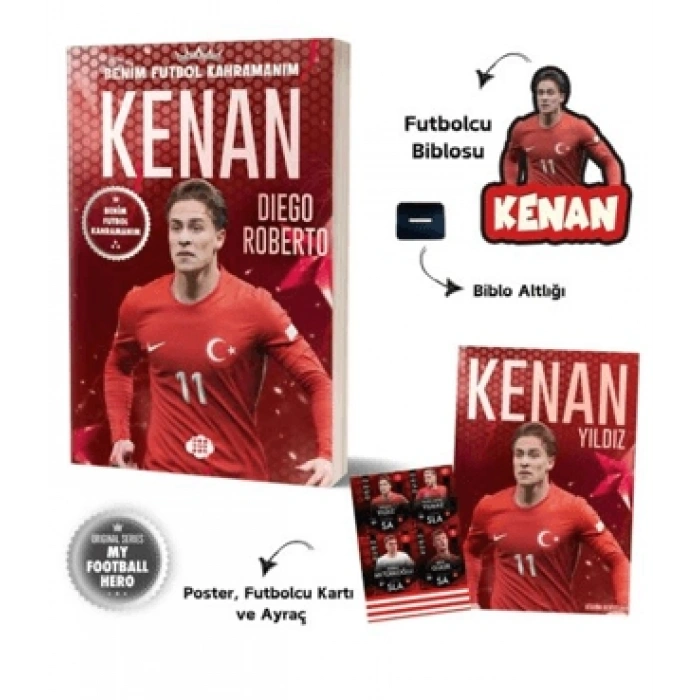 Kenan Yıldız – (Biblo Hediyeli)-Benim Futbol Kahramanım-Dokuz Çocuk