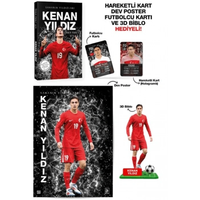 Kenan Yıldız-Sahanın Yıldızları -(Futbol)- Ömer Fikret Şen - Parodi Yayınları