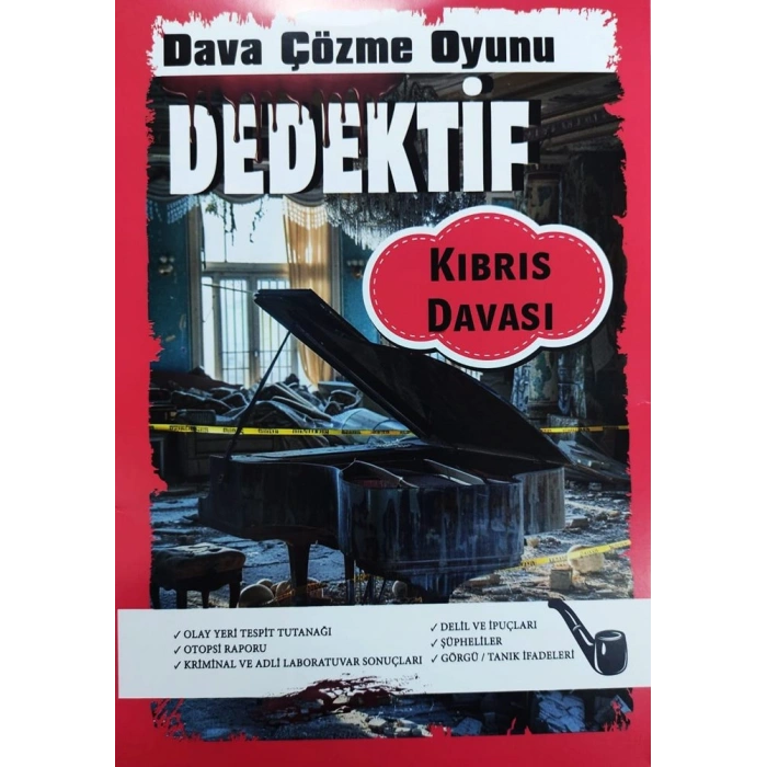 KIBRIS DAVASI - DEDEKTİF ÇÖZME OYUNU - MT DEDEKTİFLİK
