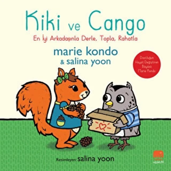 Kiki ve Cango - Marie Kondo - Uçan Fil Yayınları