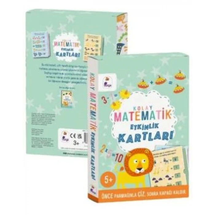 Kolay Matematik Etkinlik Kartları-İndigo Çocuk