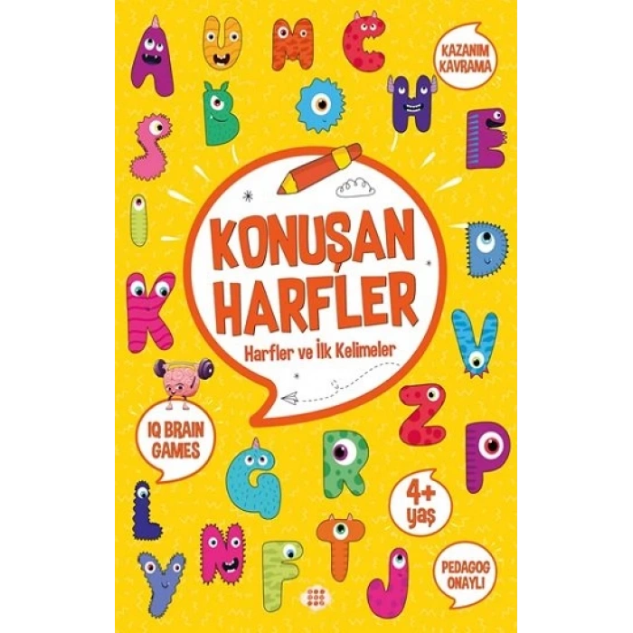 KONUŞAN HARFLER(4+ YAŞ) - DOKUZ YAYINLARI