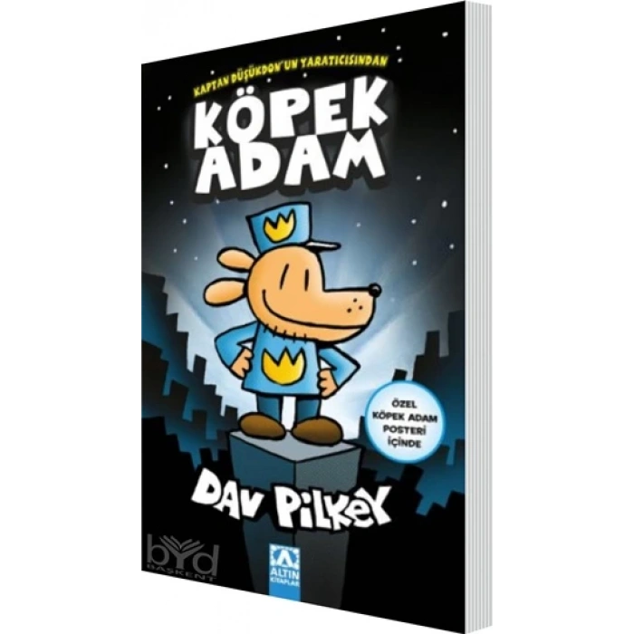 Köpek Adam 1 - Dav Pilkey - Altın Kitaplar Yayınları