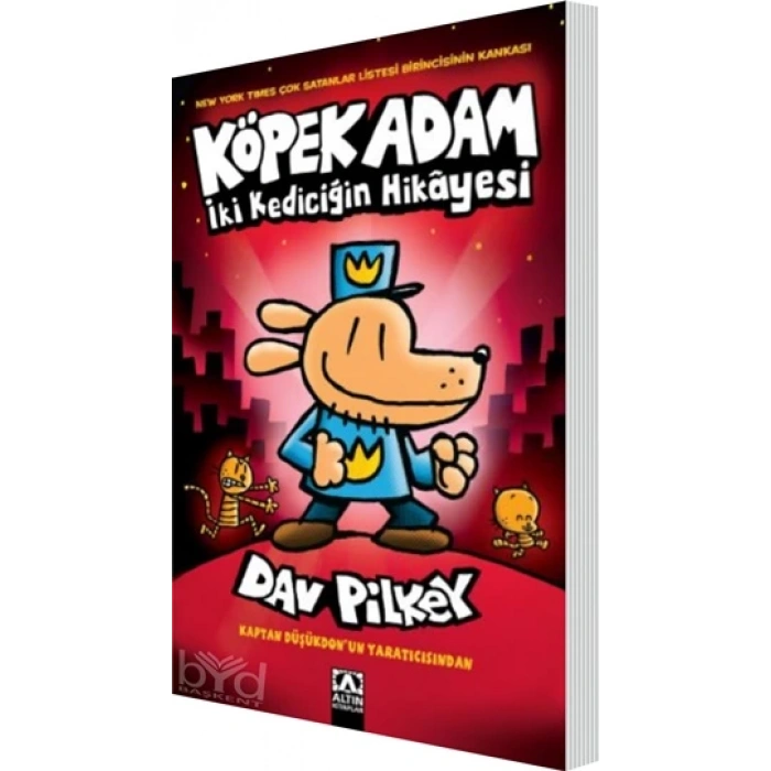 Köpek Adam 3-İki Kediciğin Hikayesi - Dav Pilkey - Altın Kitaplar Yayınları