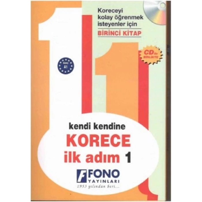 Korece İlk Adım 1 - Fono Yayınları
