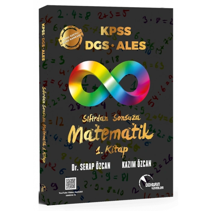 KPSS-ALES-DGS Sıfırdan Sonsuza Matematik 1 - Doktrin Yayınları