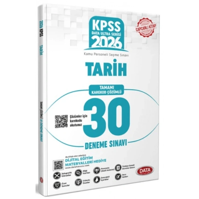 KPSS Hibrit Plus Tarih 30 Deneme - Data Yayınları