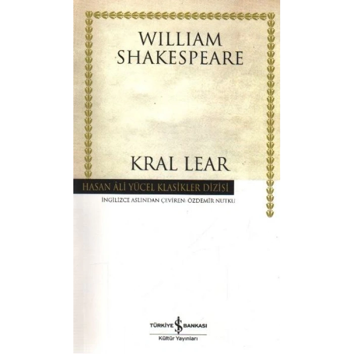 Kral Lear-William Shakespeare-İş Bankası Yayınları