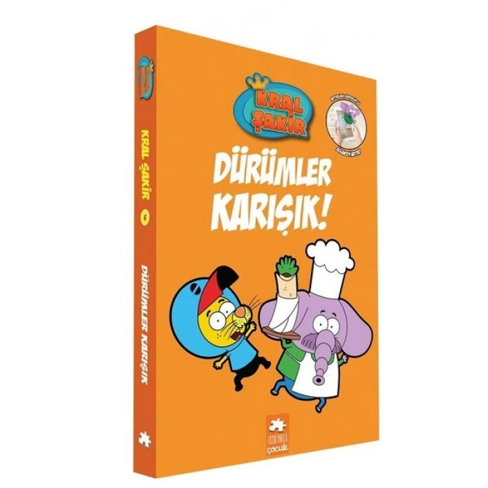 Kral Şakir 6:Dürümler Karışık - Varol Yaşaroğlu - Eksik Parça Yayınları