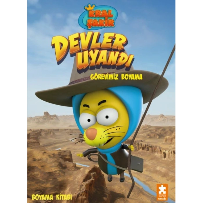 Kral Şakir Devler Uyandı- Görevimiz Boyama-(Boyama Kitabı)-Eksik Parça