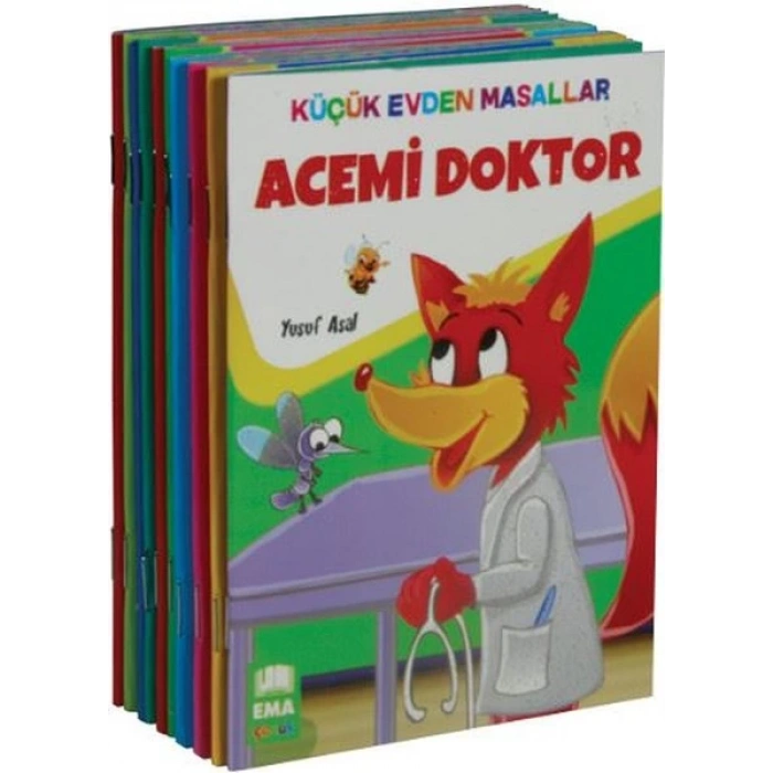 Küçük Evden Masallar-1 ve 2.sınıf hikaye- (10 Kitap) - Ema Yayınları