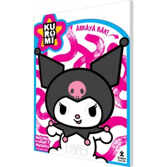 Kuromi Baştan Sona Maskeli Boyama Kitabı-Doğan Çocuk