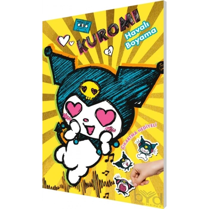 Kuromi Havalı Boyama Kitabı-Doğan Çocuk