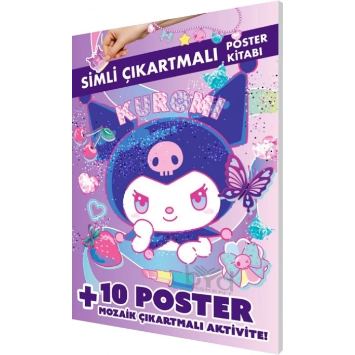 Kuromi Simli Çıkartmalı Poster Kitabı-Doğan Çocuk