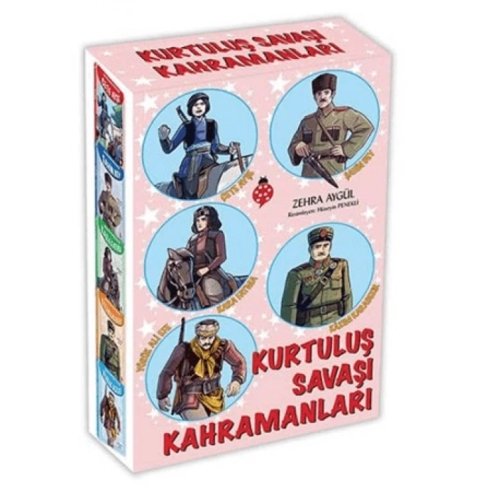 Kurtuluş Savaşı Seti (5 Kitap) - Zehra Aygül - Uğurböceği Yayınları