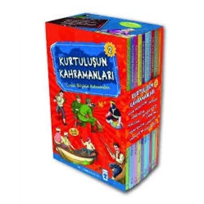 Kurtuluşun Kahramanları Seti 2 (10 Kitap) Timaş Yayınları