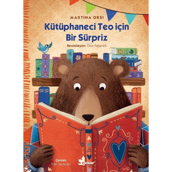 Kütüphaneci Teo İçin Bir Sürpriz-Martina Orsi-Çınar Yayınları