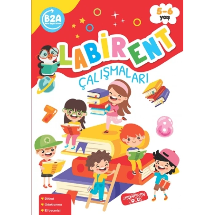 Labirent Çalışmaları - Yediveren Çocuk Yayınları