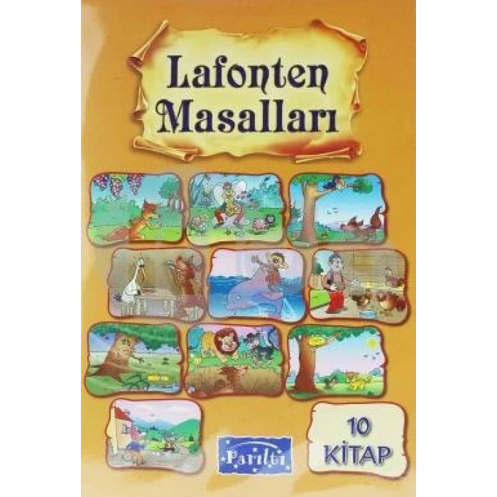 Lafonten Masalları 10lu-1.Sınıf Hikaye Seti- Parıltı Yayınları