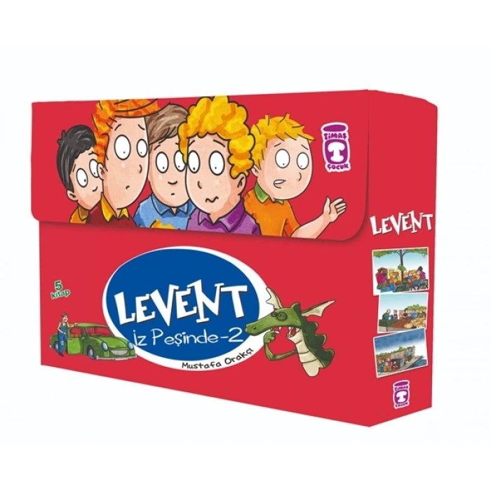 Levent İz Peşinde 2-5 Kitap- Mustafa Orakçı - Timaş Yayınları