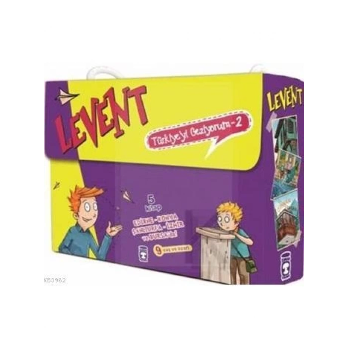 Levent Türkiyeyi Geziyorum 2 (5 Kitap) - Mustafa Orakçı - Timaş Yayınları