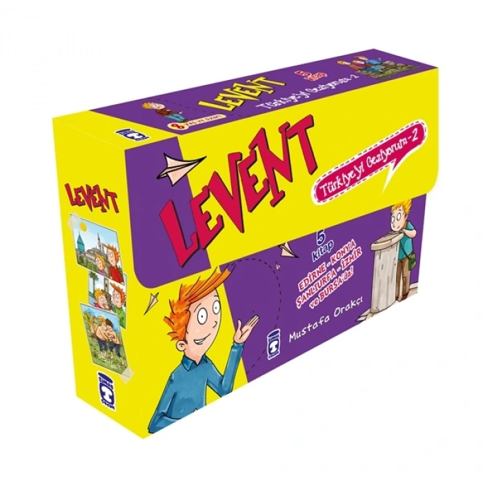Levent Türkiyeyi Geziyorum 2 (5 Kitap) - Mustafa Orakçı - Timaş Yayınları