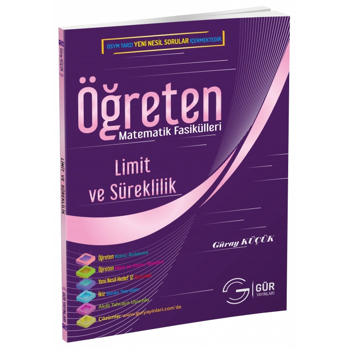 Limit ve Süreklilik Öğreten Matematik Fasikülleri Konu Anlatımlı - Gür Yayınları