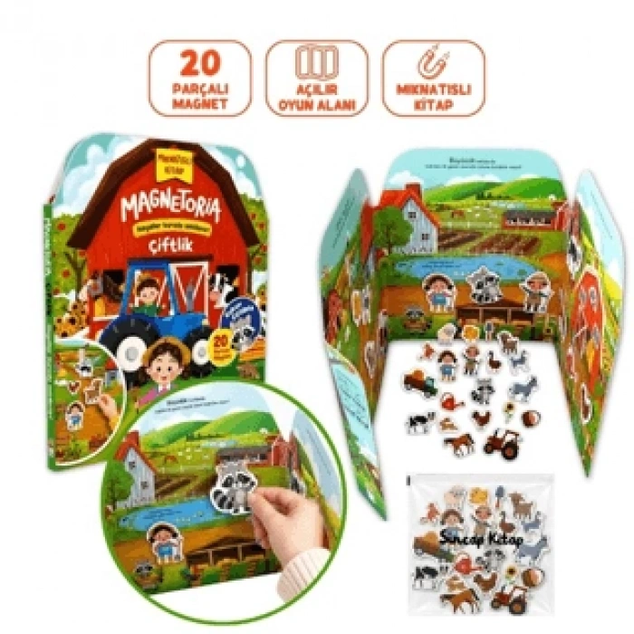 Magnetoria Çiftlik- Sincap Kitap-Sincap Kitap