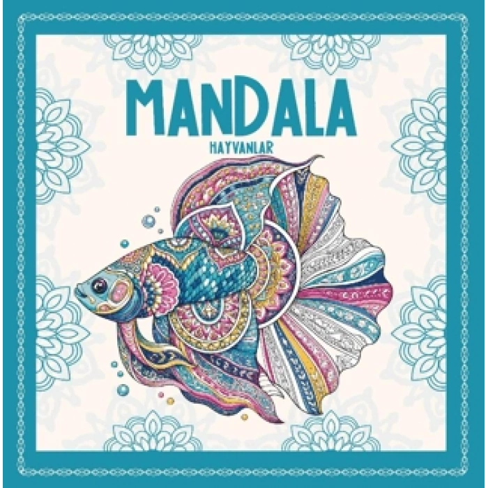 Mandala - Hayvanlar-Vivago Art