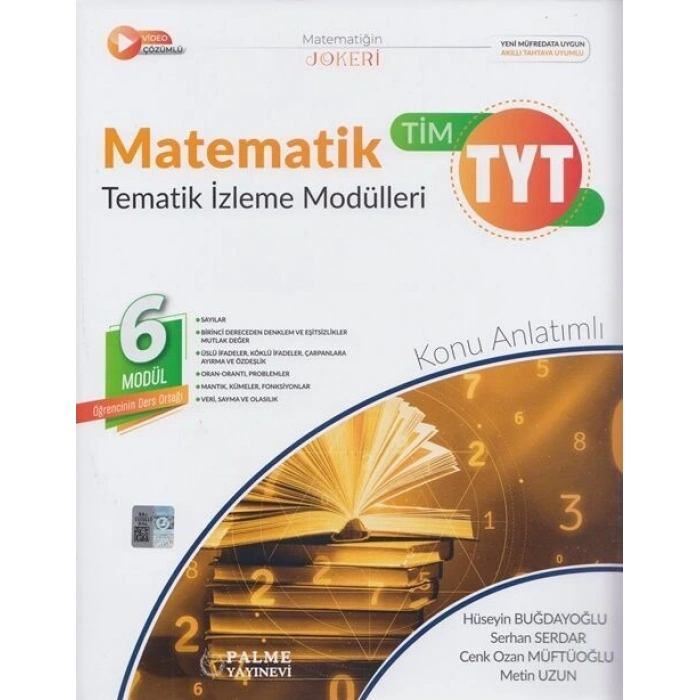 Matematik Konu TYT Tematik İzleme Modülleri(İADESİZ)-Palme Yayınevi