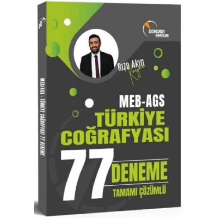 MEB AGS Türkiye Coğrafyası 77 Deneme - Doktrin Yayınları