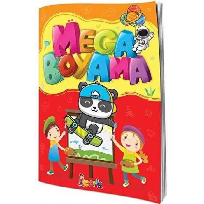 Mega Boyama -Kalın Boyama- Bıcırık Yayınları