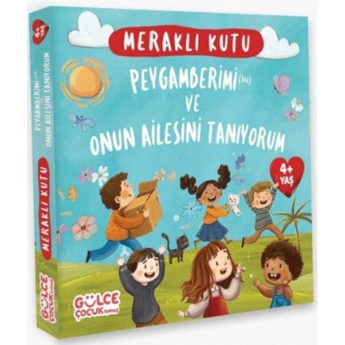 Meraklı Kutu Set (4 Kitap) Peygamberimi ve onun ailesini tanıyorum - Deha Karasu - Gülce Çocuk