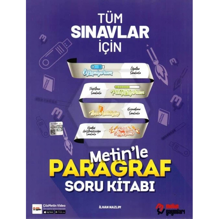 Metinle Paragraf Soru Bankası (Tüm Sınavlar İçin) - Metin Yayınları