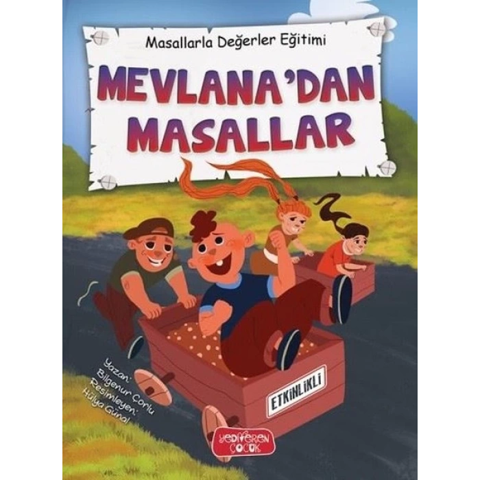 MEVLANADAN MASALLAR-MASALLARLA DEĞERLER EĞTİMİ(CİLTLİ) - BİLGENUR ÇORLU - YEDİVEREN YAYINLARI