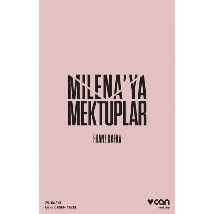 MİLENAYA MEKTUPLAR - FRANZ KAFKA - CAN YAYINLARI