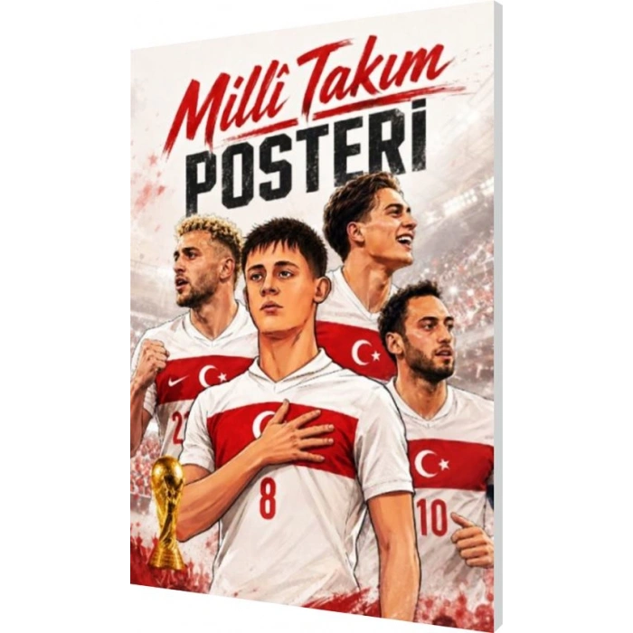 Milli Takım Poster Kitabı - Sihirli Parmaklar Yayınları