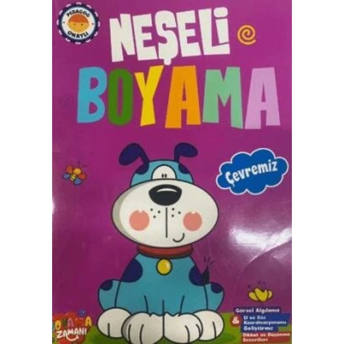 Neşeli Boyama - Çevremiz- Revzen Kitap