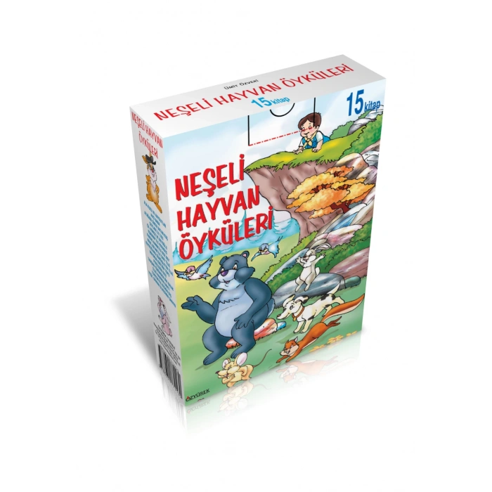 Neşeli Hayvan Öyküleri (15 Kitap Set) -2.Sınıf Hikaye Seti- Ümit Özveri - Özyürek Yayınları
