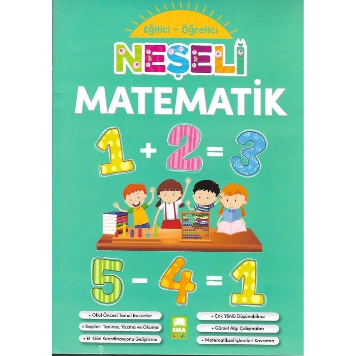 Neşeli Matematik -Okul Öncesi- Bıcırık Yayınları