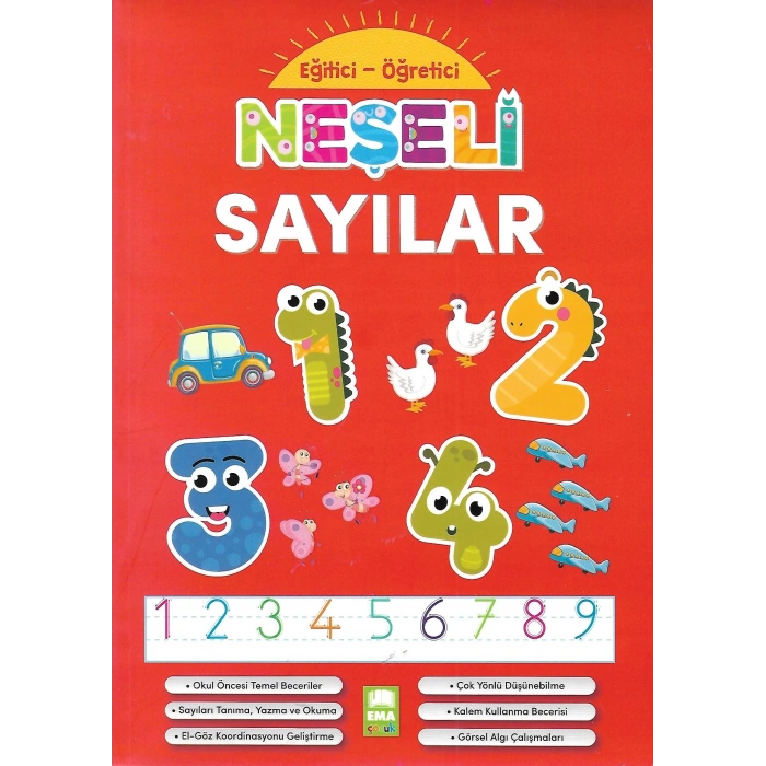 Neşeli Sayılar -Okul Öncesi- Bıcırık Yayınları