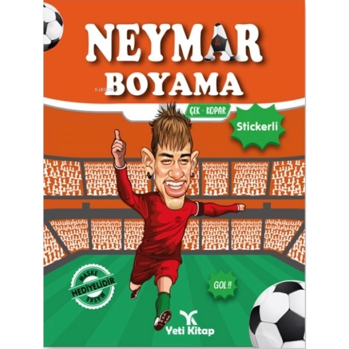 Neymar Boyama Kitabı-Yeti Kitap
