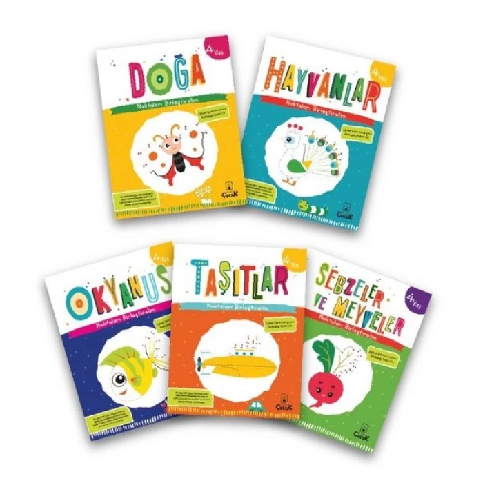 Noktaları Birleştirelim Serisi (4 Yaş) - Floki Çocuk