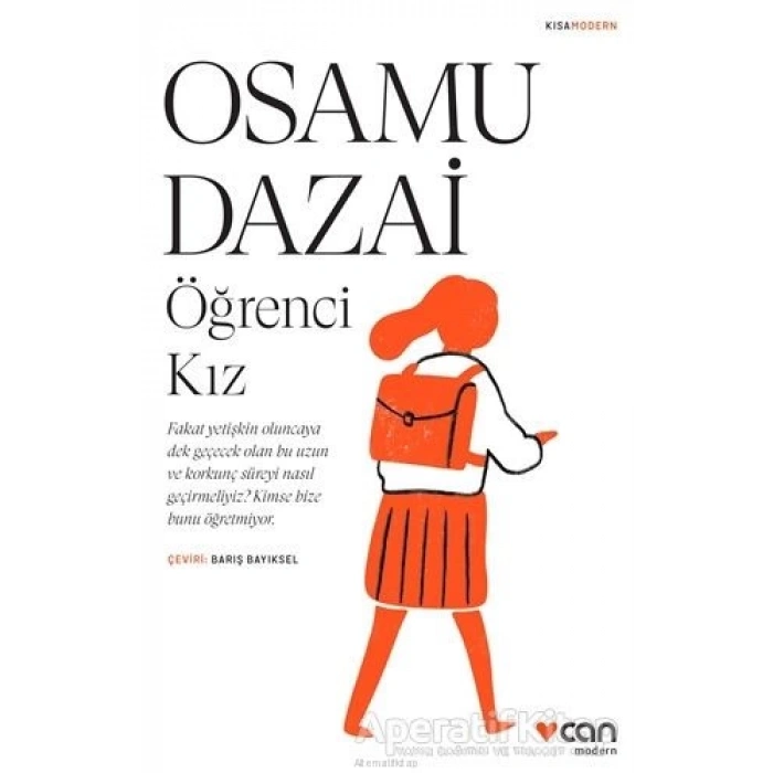 ÖĞRENCİ KIZ - OSAMU DAZAİ - CAN YAYINLARI